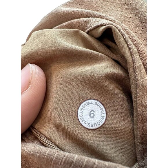 Lululemon Dynamic Days Pant Womens 6 Brown/Tan Lightweight Stretch - Picture 4 of 5